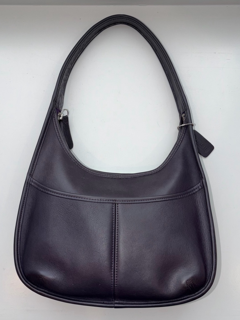 Rare Coach Ergo 9033 Shoulder Bag in Ink Vintage 1998